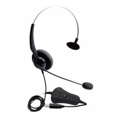 USB Call Center USB Monoaural Headset / Mono Call centre USB Headset