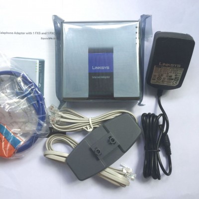 Linksys SPA3000 Analog Telephone Adapter 1 Port FXO + 1 Port FXS